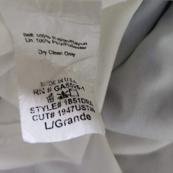 Due South Sleeveless Mixed Print Shift Dress L - Picture 7 of 7